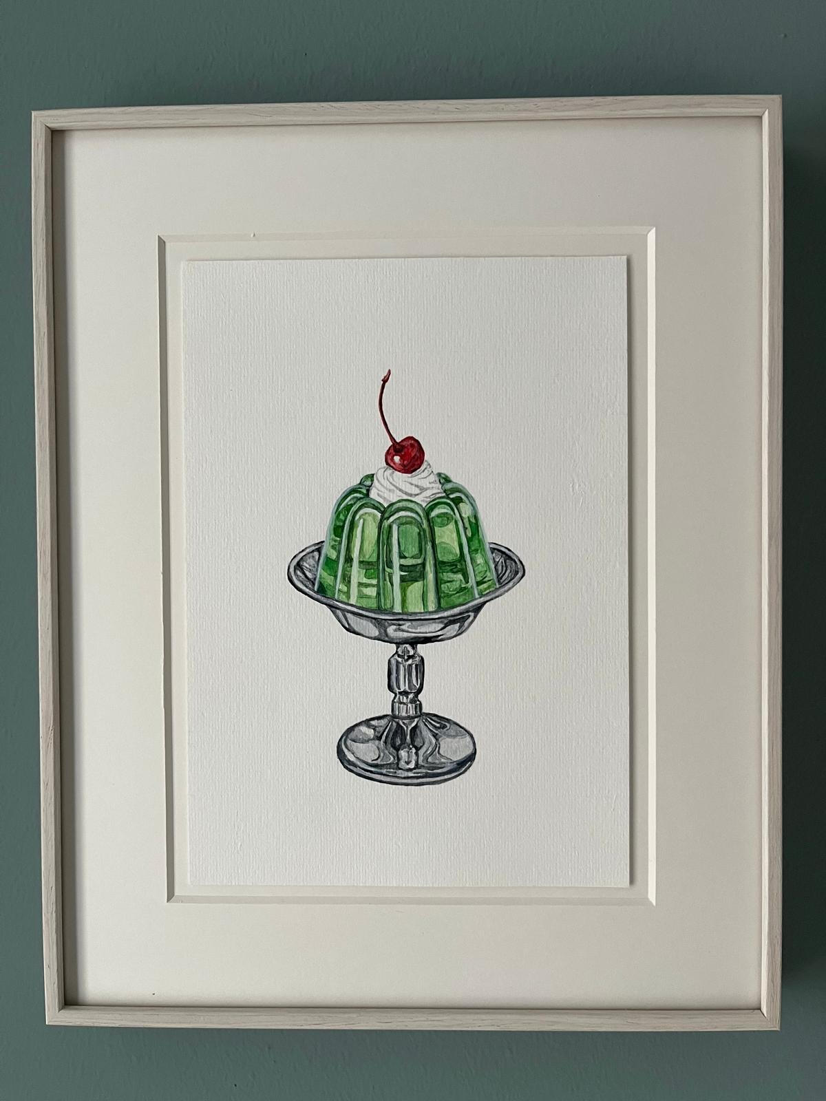 Jello, Watercolor on Paper
